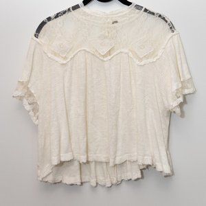 Free people lace blouse